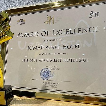 Igmar Apart Hotel Ташкент Экстерьер фото